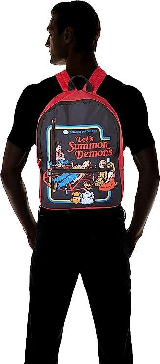 Pyramid International Unisex Steven Rhodes "Let's Summon Demons" Backpack, 30cm x 40cm x 12cm - £7.43 @ Amazon