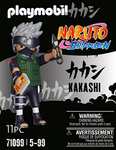 Playmobil 71099 Naruto: Kakashi Figure Set, Naruto Shippuden Anime Collectors Figure