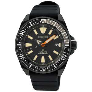 Seiko Prospex Black Series Limited Edition Samurai Automatic Watch SRPH11K1 £299 with code @ Watcho