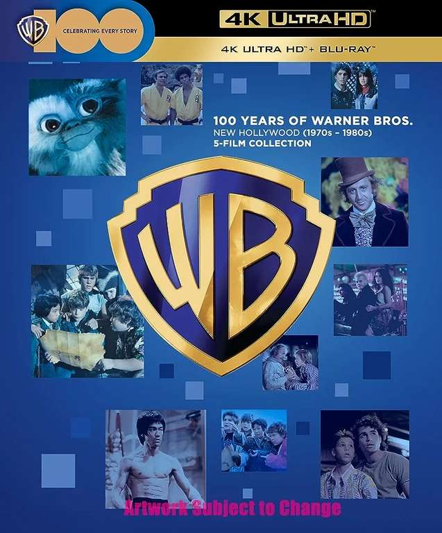 100 Years of Warner Bros. - New Hollywood 5-Film Collection (1970s - 1980s) (4K Ultra HD) (1973) With Newsletter Sign Up Code
