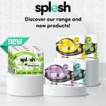 Splesh by Cusheen 3-ply Toilet Roll - Lemon Fragrance (72 Pack) Soft, Quilted Bulk Toilet Rolls Sold by Cusheen