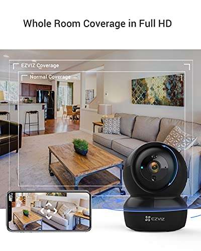 EZVIZ Smart Indoor Security Camera, 1080P/Pan-Tilt Cam with Auto Motion Tracking/360° View £19.99, using code @ Amazon / Ezviz Direct