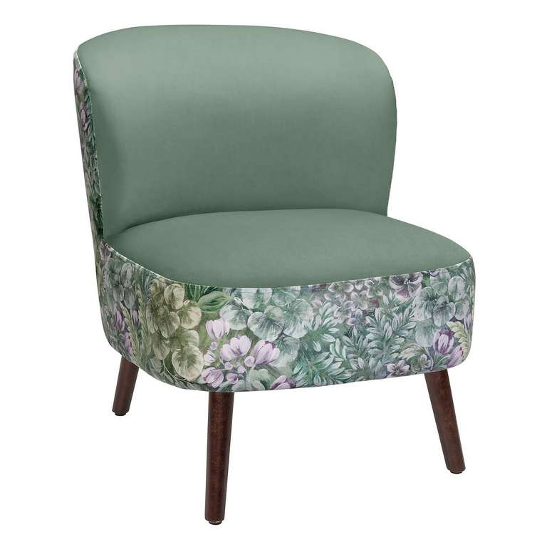 Amy Occasional Chair | Velvet Fabric, 6 Colours - £55 / £49.50 with Newsletter Sign up (Free Click & Collect) @ Homebase
