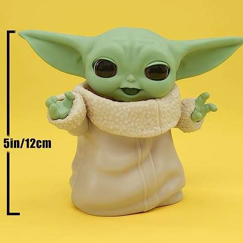 Star Wars Mixin' Moods Grogu, 20+ Poseable Expressions, 12.5-cm-Tall Grogu Toy