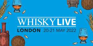 Free tickets to Whisky Live London - Unlimited whisky pourings (normally £99.36)