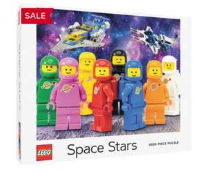 LEGO Space Stars 1000-Piece Puzzle Paint Puzzles £7.57 each / Christmas Ideas: With Exclusive Mini Model £4.70 + More @ A Great Read