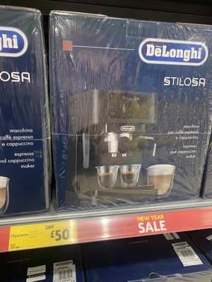 DeLonghi Stilosa espresso coffee machine- £50 instore @ Morrisons Bradford
