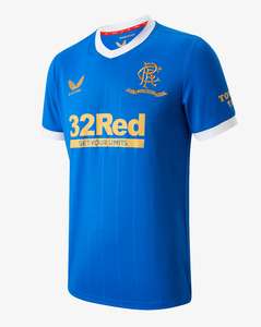 Rangers Fc Men's 21/22 Home Shirt £21 with code at Rangers - 30% off Everything site wide @ Rangers Megastore