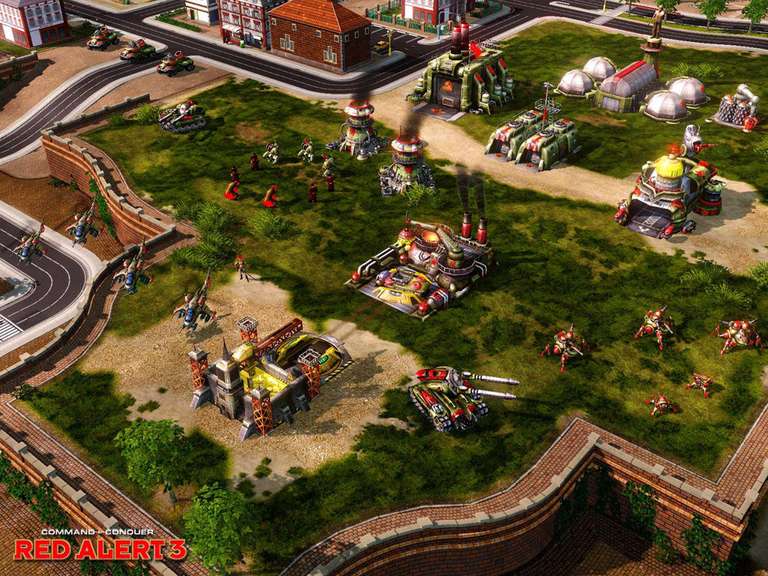 Command and Conquer Red Alert 3 / Tiberium Wars PC/Steam both £1.89