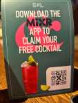 Free drink at Slug & Lettuce With Download of Mixr App