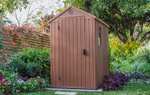 Keter 20% off Sale I.E. Darwin Shed 6x4ft - Brown £304 at Keter