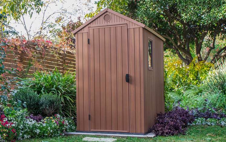 Keter 20% off Sale I.E. Darwin Shed 6x4ft - Brown £304 at Keter