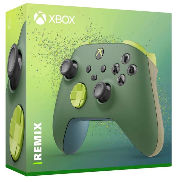 Xbox Wireless Controller – Remix Special Edition (Plug & charge kit included) - Click & collect only Plymouth store x1 available