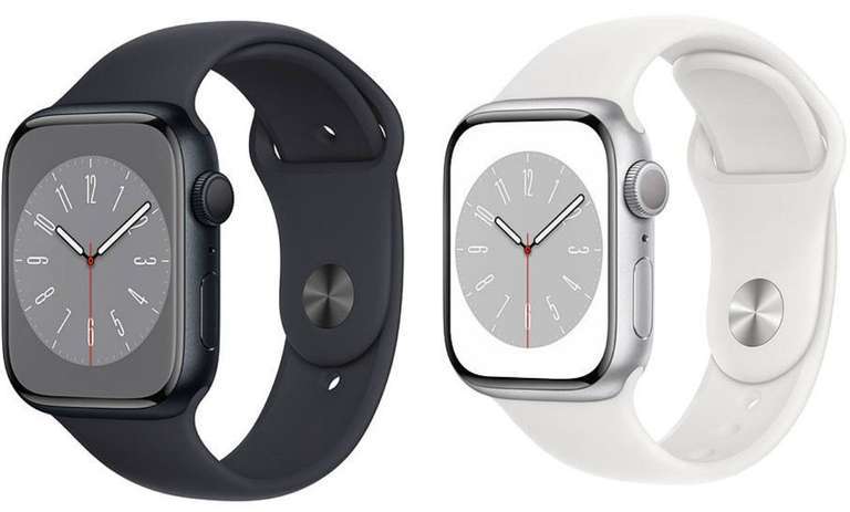Apple Watch Series 8 GPS, 41mm - All Colours - £369 | 45mm - £399 Delivered + 3 Month Subscriptions @ John Lewis & Partners
