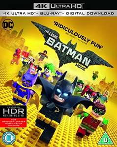 Lego Batman Movie (4K UHD + Blu-ray combo) £4.50 @ Rarewaves