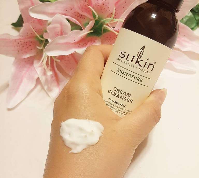 Sukin Cream Cleanser / make-up Remover (125ml pump) using voucher