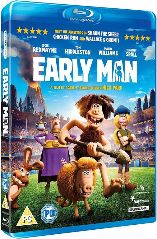 Early Man [Blu-ray] [2018] £2.49 @ Amazon