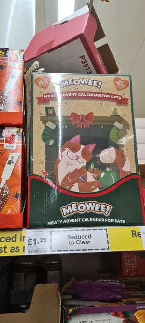 Cat meat treat advent calendar (Hayes)