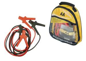 AA Jump Leads Up to 3000cc 3 Litre 3m Metres Booster Cables Car Van - New - Sold by first-for-diy