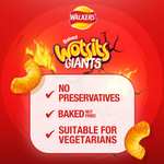 Walkers Wotsits Giants Flamin Hot, Red, 130 g (Pack of 1) £1.50 or £1.35 S&S
