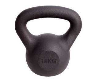 Pro Fitness 16kg Kettlebell Cast Iron now £22.50 with free click and collect from Argos