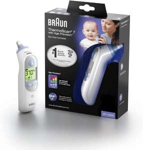 Braun Healthcare ThermoScan 7 Ear thermometer with Age Precision £32.99 Amazon Prime Exclusive