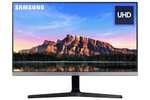 SAMSUNG LU28R550UQPXXU 4K Ultra HD 28” LED Monitor - IPS/60 Hz/ PIP/ AMD FreeSync/Tilt Adjustment/ Dark Grey