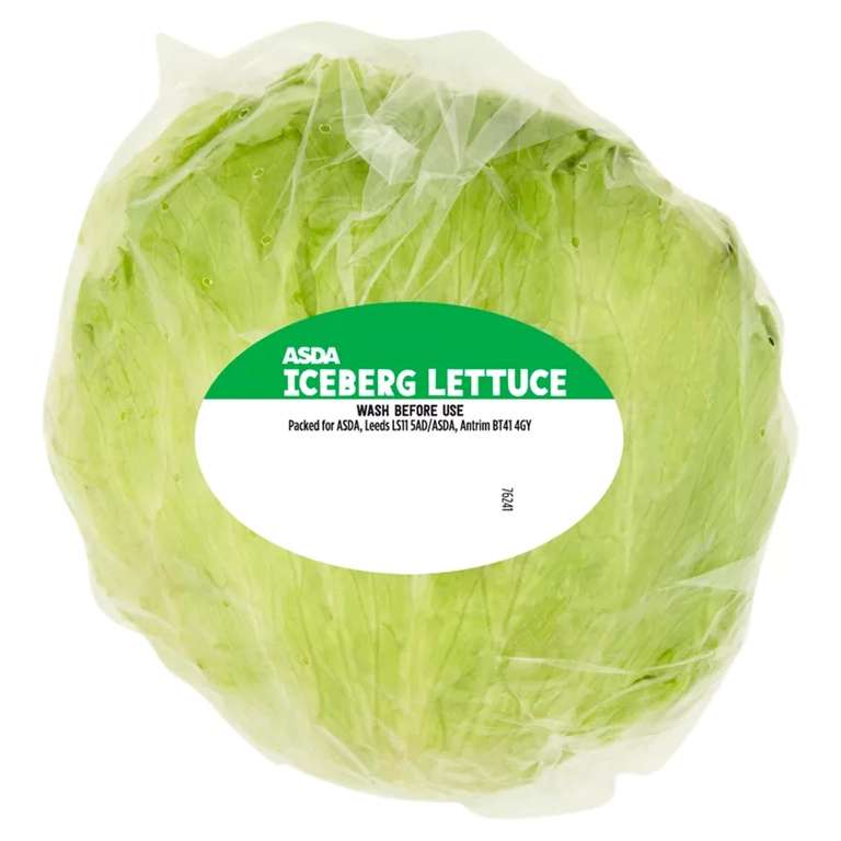 Iceberg Lettuce - 60p each @ Asda