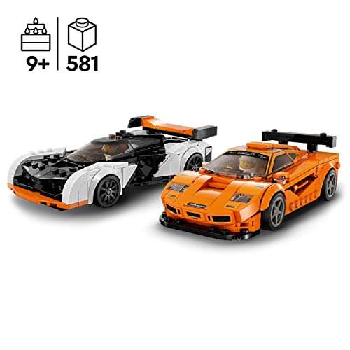 LEGO 76918 Speed Champions McLaren Solus GT & McLaren F1 LM - £30.39 @ Amazon