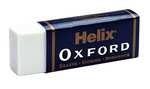 Helix Oxford Twin Pack of Erasers, Oxford Blue, Large