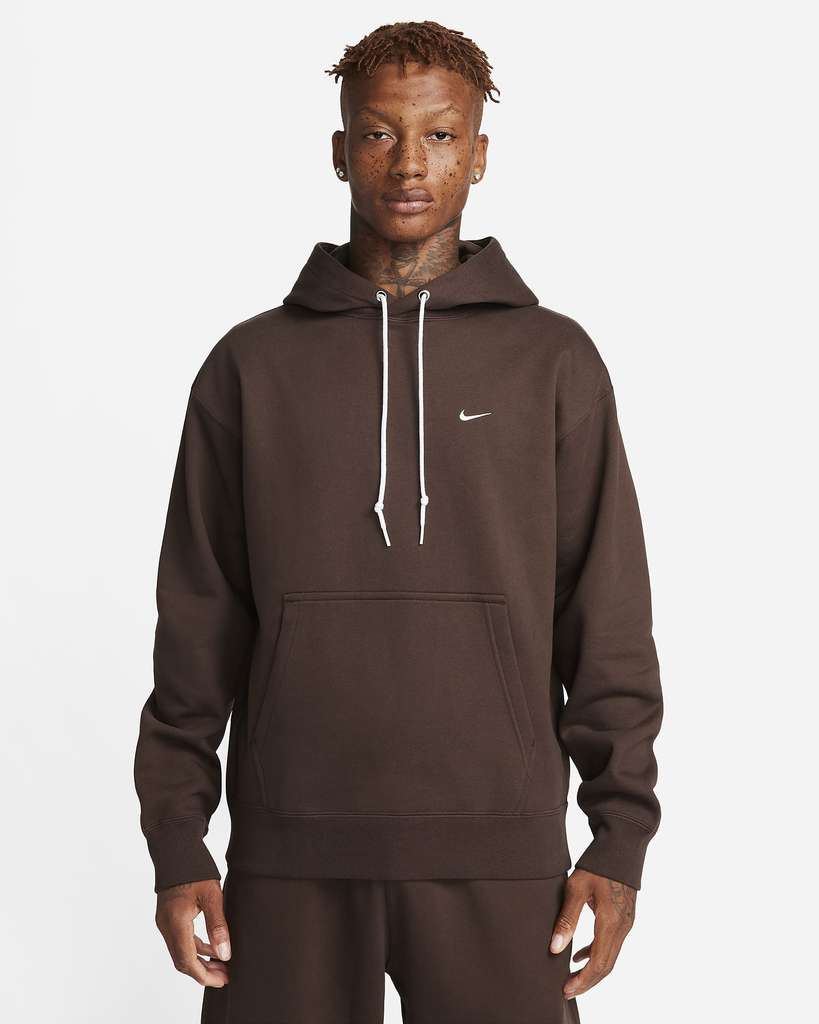 Nike Solo Swoosh Men's Fleece Pullover Hoodie | hotukdeals