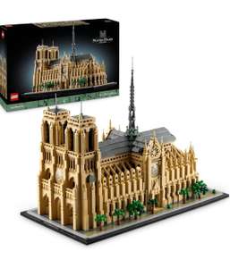 LEGO Architecture Notre-Dame - de Paris Model Kit Set 21061 - discount at checkout - 4383 pieces