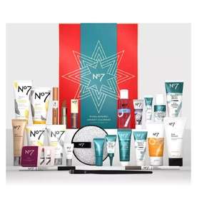 No7 Protect & Perfect 25 Days of Beauty Advent Calendar, 20% off with advantage card and £5 of advantage points