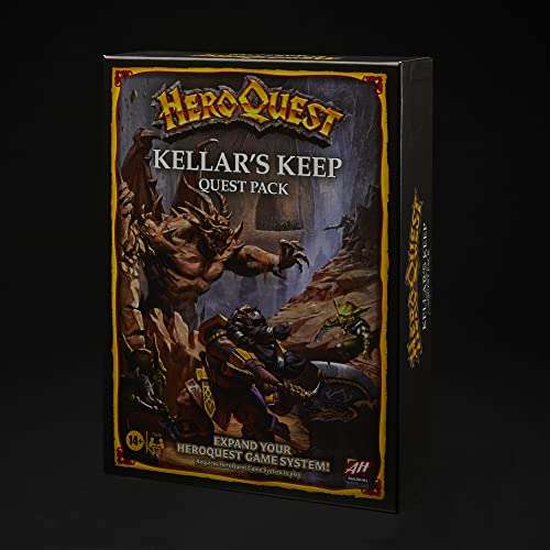 HeroQuest Game System Adventure Board Game for Teens and Family Ages 14 and  Up, by Avalon Hill