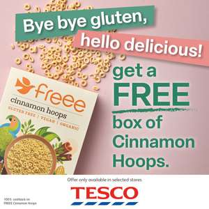 Cinnamon Hoops. Gluten Free, Organic & Vegan 300g + 100% Cashback via the hashting.promo At Selected Stores