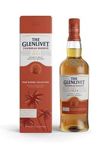 The Glenlivet Caribbean Reserve Single Malt Whisky (Rum Barrel Selection), 70 cl with Gift Box - £23.99 @ Amazon