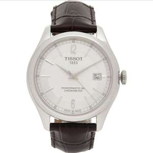 Tissot Powermatic 80 Chronometer Watch with Brown Strap £399.99 @ TK Maxx