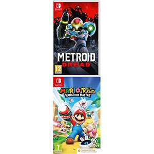 Metroid Dread (Nintendo Switch) + Mario+Rabbids Kingdom Battle (Code in Box) (Nintendo Switch) £41.95 @ Amazon