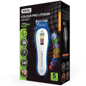 Wahl Clipper Kit Lithium Colour Pro £44.99 + Possible £4.93 Cash Back via TCB @ Cult Beauty