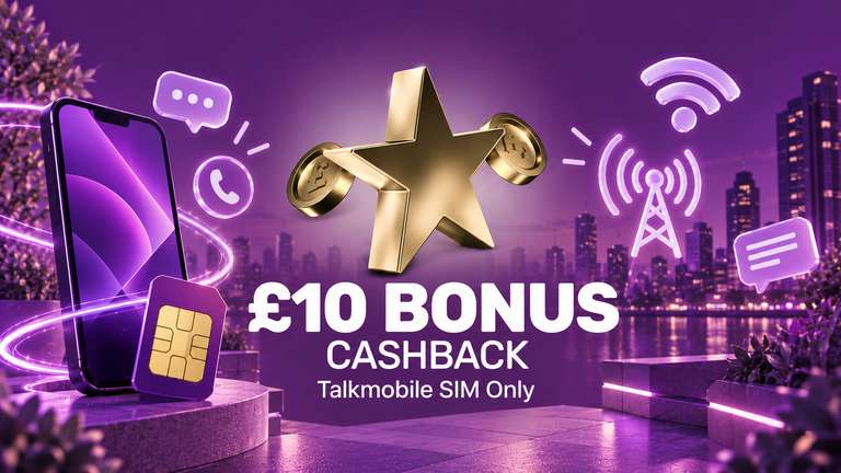 Talkmobile Sim Only £0.00 First 500 Opt-Ins at Quidco - £10 Bonus with ...