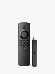 Amazon Fire Stick Lite £19.99/ Fire Stick 4K £29.99/ Fire Stick 4K Max £39.98 (£2 C&C/free delivery over £30@ John Lewis (2 Year Guarantee)