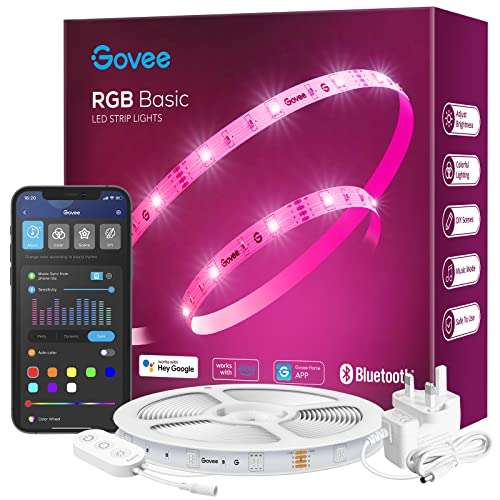 Govee LED Lights 10m, LED Lights for Bedroom, Smart LED WiFi App Control RGB, Works with Alexa and Google Assistant, 10m - Sold By Govee FBA