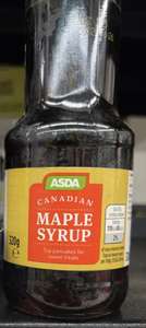Asda Canadian Maple syrup 320g In Hayes