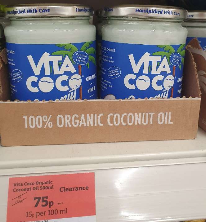 Vita Coco 100% Organic Coconut Oil - 75p @ Sainsbury’s Brookwood