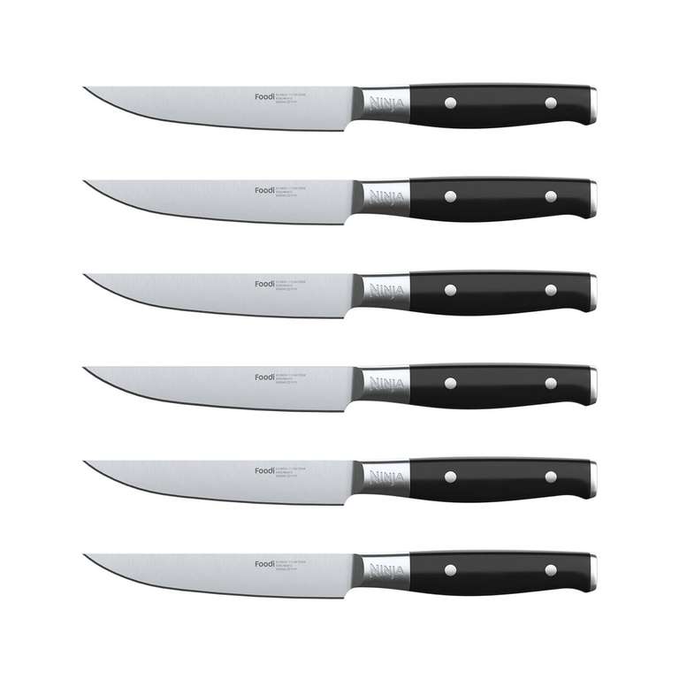 Ninja Foodi StaySharp Knife Block with Integrated Sharpener
