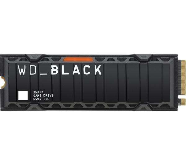 2TB - WD _BLACK SN850 PCIe M.2 Internal SSD with Heatsink