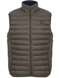 Men’s Quilted Puffer Gilet with Fleece Lined Collar for £17.49 with Code + £2.49 Delivery @ Tokyo Laundry