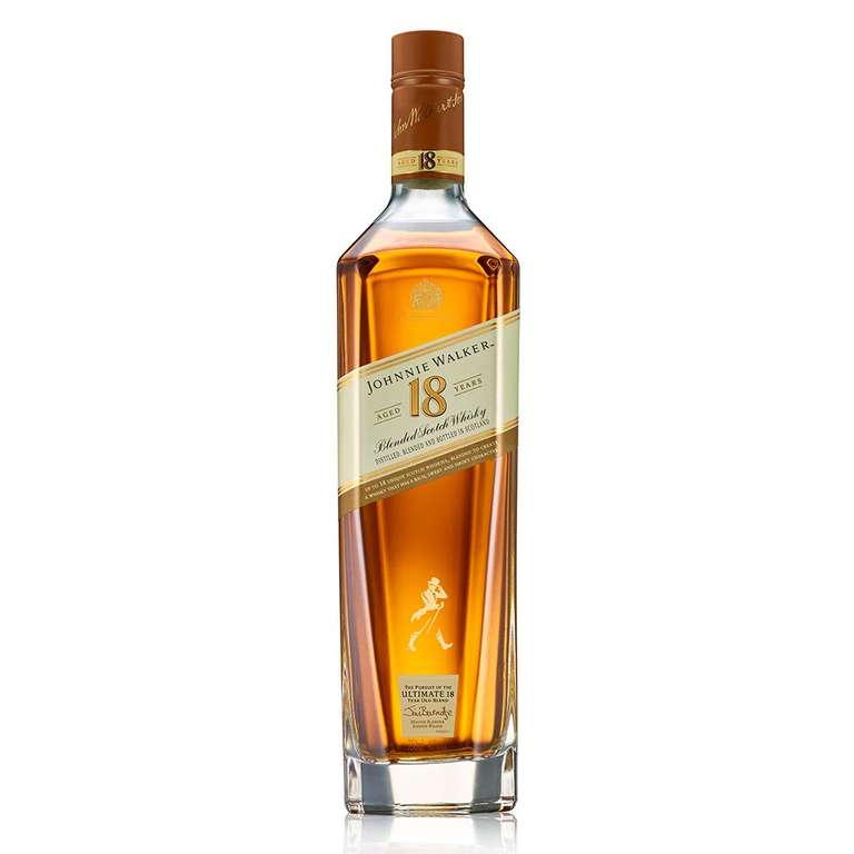 Johnnie Walker Aged 18 Years | Blended Scotch Whisky | 40% Vol | 70cl | With Gift Box