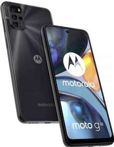 Motorola Moto G22 4G 6.5" Mobile Phone 64GB 4GB RAM Unlocked - Black B Grade Refurbished - £78.15 With Code @ Cheapest_Electrical / Ebay