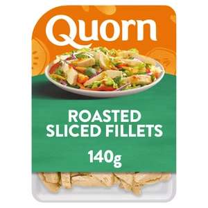 Quorn Vegetarian Roasted Sliced Fillets 140g £2 @ Asda